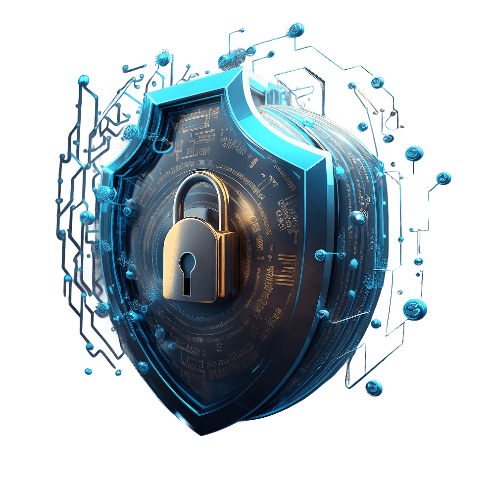 3D Onternet Security Badge